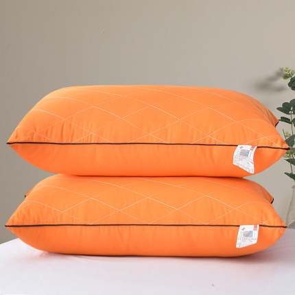 91家纺网 家纺一手货源 找家纺 兴丝露枕芯 五彩缤纷款亲肤绗缝枕