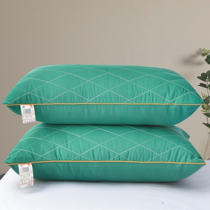 兴丝露枕芯 五彩缤纷款亲肤绗缝枕