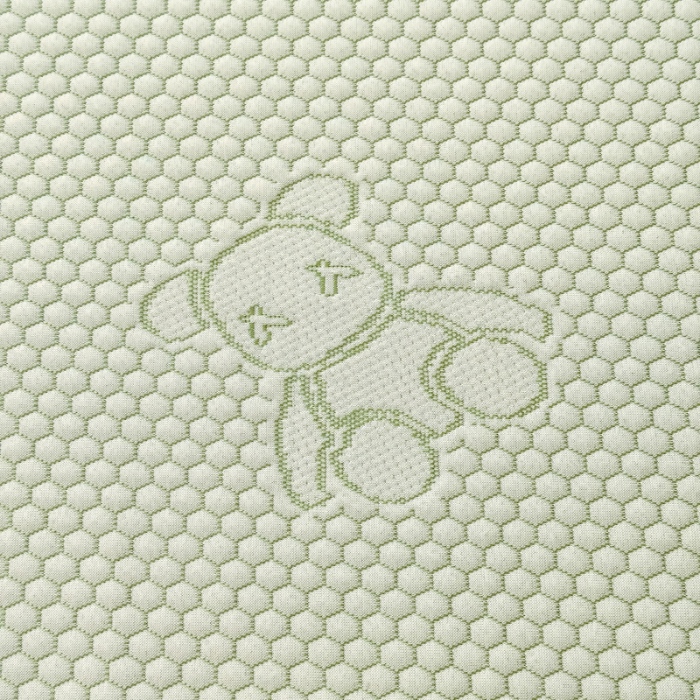 91家纺网 家纺一手货源 找家纺 小萌虎 2025新款A类冰块熊豆豆凉席床裙款 冰块熊-绿