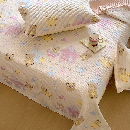 91家纺网 家纺一手货源 找家纺 （总）昊川家纺  2025新款全棉床盖单被套床盖四件套