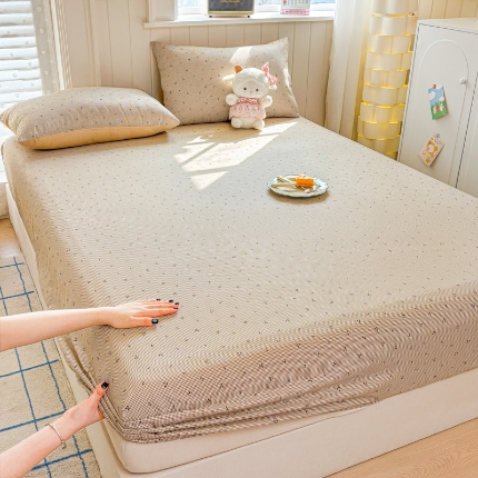 91家纺网 家纺一手货源 找家纺 （总）2025新款裸睡级全棉印花单品床笠 床单系列