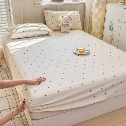 91家纺网 家纺一手货源 找家纺 （总）2025新款裸睡级全棉印花单品床笠 床单系列