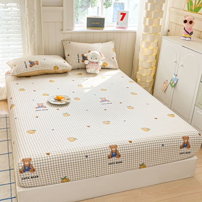 91家纺网 家纺一手货源 找家纺 （总）2025新款裸睡级全棉印花单品床笠 床单系列