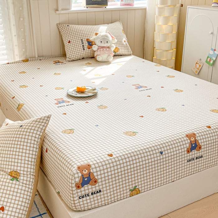 91家纺网 家纺一手货源 找家纺 （总）2025新款裸睡级全棉印花单品床笠 床单系列