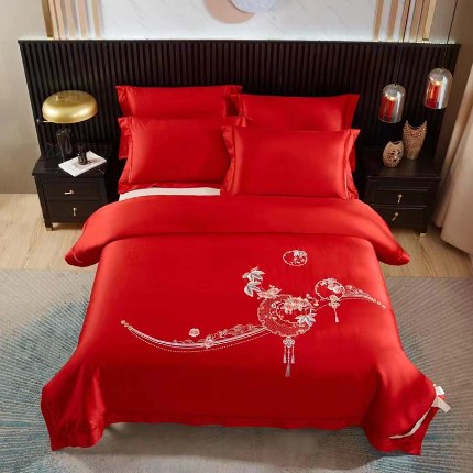 91家纺网 家纺一手货源 找家纺 缦纯家纺 2025新款婚庆款蚕丝被 100柞蚕丝被 保真可检测 手工蚕丝被 婚庆被 龙凤呈祥