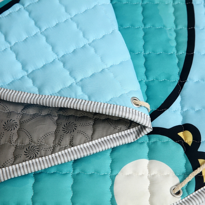 91家纺网 家纺一手货源 找家纺 沁童 收纳垫直径1.5m 恐龙女孩