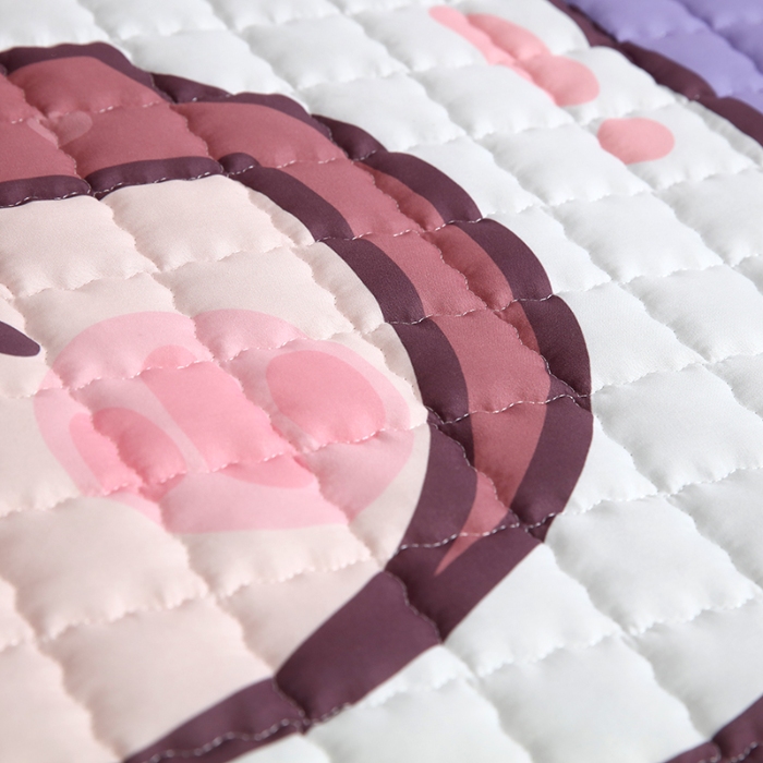 91家纺网 家纺一手货源 找家纺 沁童 收纳垫直径1.5m 兔子女孩