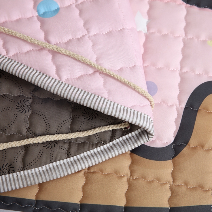 91家纺网 家纺一手货源 找家纺 沁童 收纳垫直径1.5m 小马蛋糕