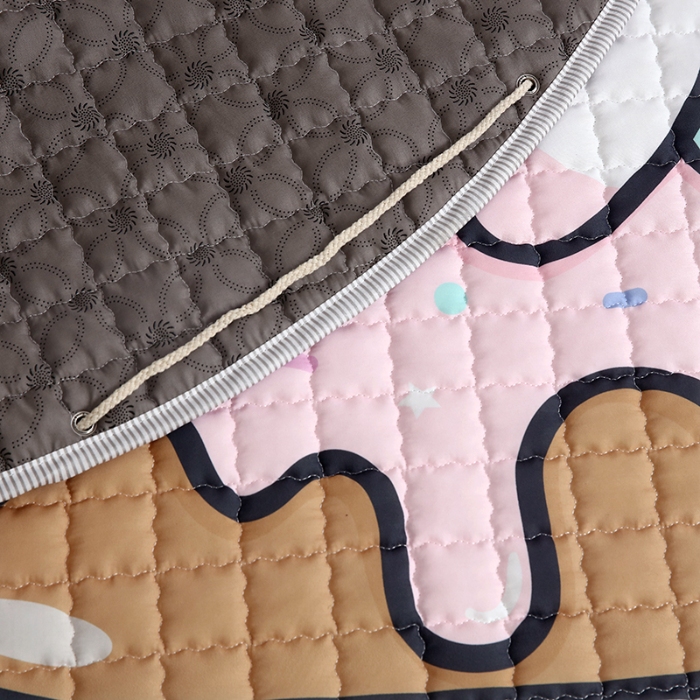 91家纺网 家纺一手货源 找家纺 沁童 收纳垫直径1.5m 小马蛋糕