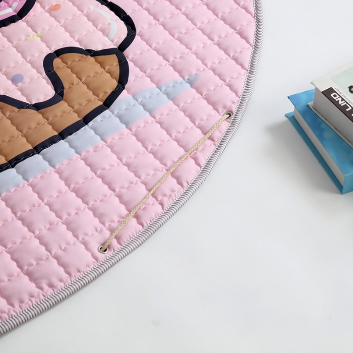 91家纺网 家纺一手货源 找家纺 沁童 收纳垫直径1.5m 小马蛋糕