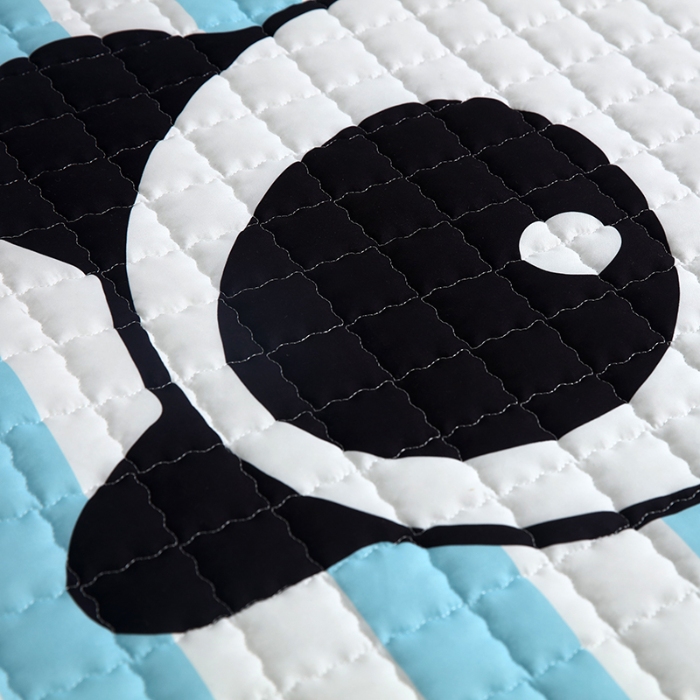 91家纺网 家纺一手货源 找家纺 沁童 收纳垫直径1.5m 熊猫宝宝