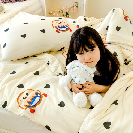 91家纺网 家纺一手货源 找家纺 2025新款牛奶丝针织棉夏被夏凉被被芯