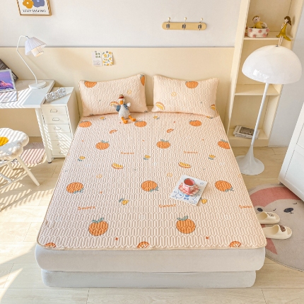 91家纺网 家纺一手货源 找家纺 （总）欧邦 2025新款乳胶凉席三件套可配同款凉感丝夏被四件套