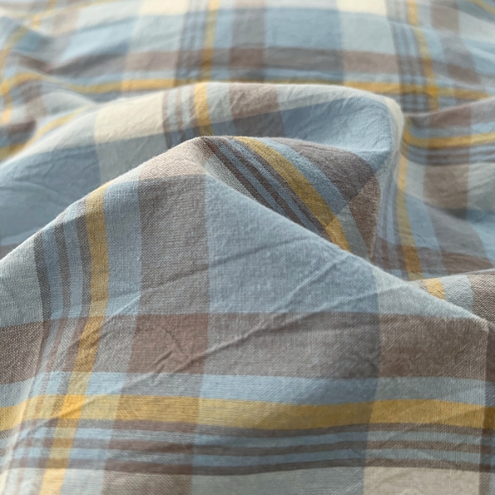 91家纺网 家纺一手货源 找家纺 （总）2025款色织全棉四件套ins简约学生宿舍三件套床品套件