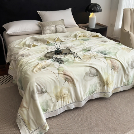 91家纺网 家纺一手货源 找家纺 总 雅高2025特价清仓40s莫代尔镂空7A抗菌夏凉被夏被空调被子被芯