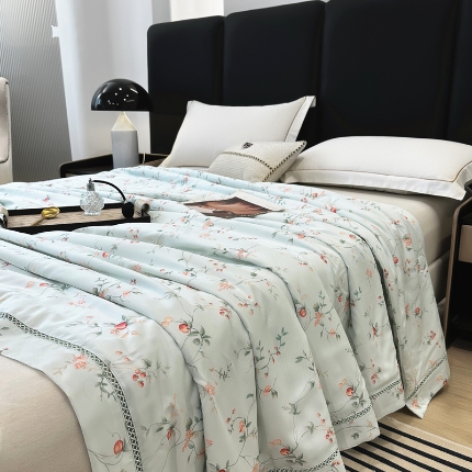 91家纺网 家纺一手货源 找家纺 总 雅高2025特价清仓40s莫代尔镂空7A抗菌夏凉被夏被空调被子被芯