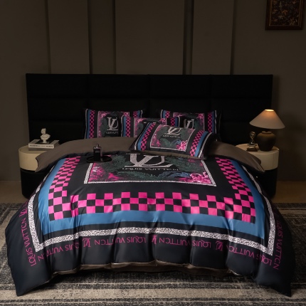 花沐 2025春夏新款凉感冰丝四件套系列 冰丝璟年