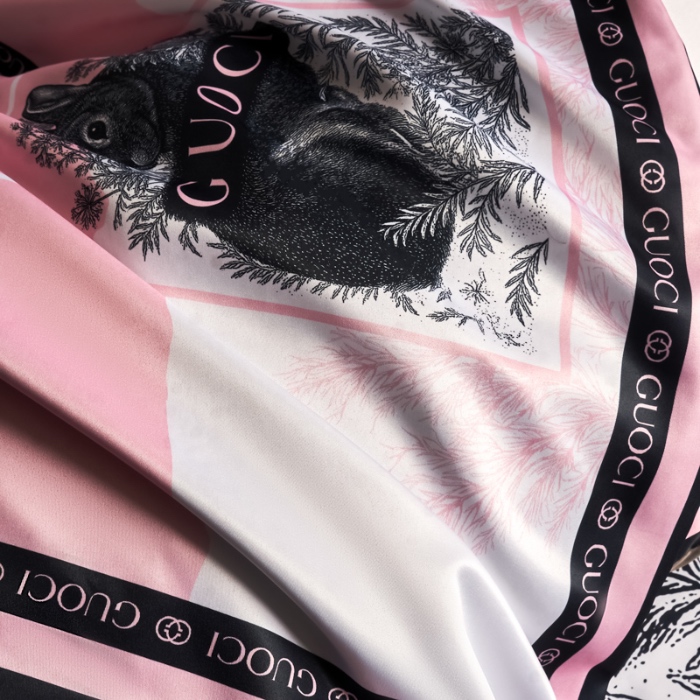 91家纺网 家纺一手货源 找家纺 花沐 2025春夏新款凉感冰丝四件套系列 冰丝熙熙兔