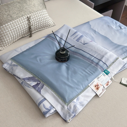 91家纺网 家纺一手货源 找家纺 总 雅高 2025特价清仓40s莫代尔莱赛尔镂空抗菌夏凉被芯空调被被子夏被