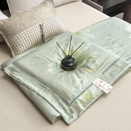 91家纺网 家纺一手货源 找家纺 总 雅高 2025特价清仓40s莫代尔莱赛尔镂空抗菌夏凉被芯空调被被子夏被