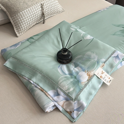 91家纺网 家纺一手货源 找家纺 总 雅高 2025特价清仓40s莫代尔莱赛尔镂空抗菌夏凉被芯空调被被子夏被