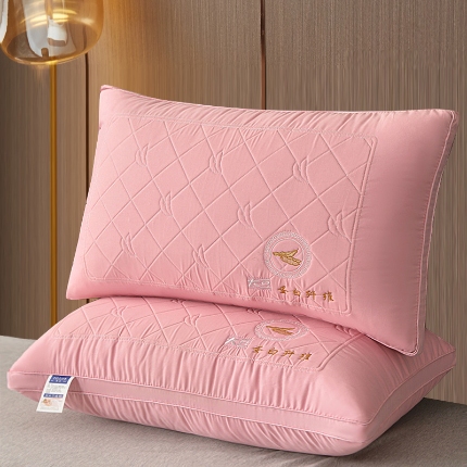 兴丝露枕芯 大豆蛋白纤维枕 绣花枕 羽丝枕 立体枕 双边枕