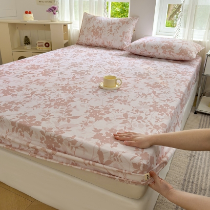 91家纺网 家纺一手货源 找家纺 （总）莱登卡奴 新款A类100%全棉老粗布单品系列-床笠