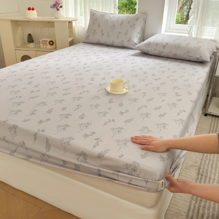 91家纺网 家纺一手货源 找家纺 （总）莱登卡奴 新款A类100%全棉老粗布单品系列-床笠