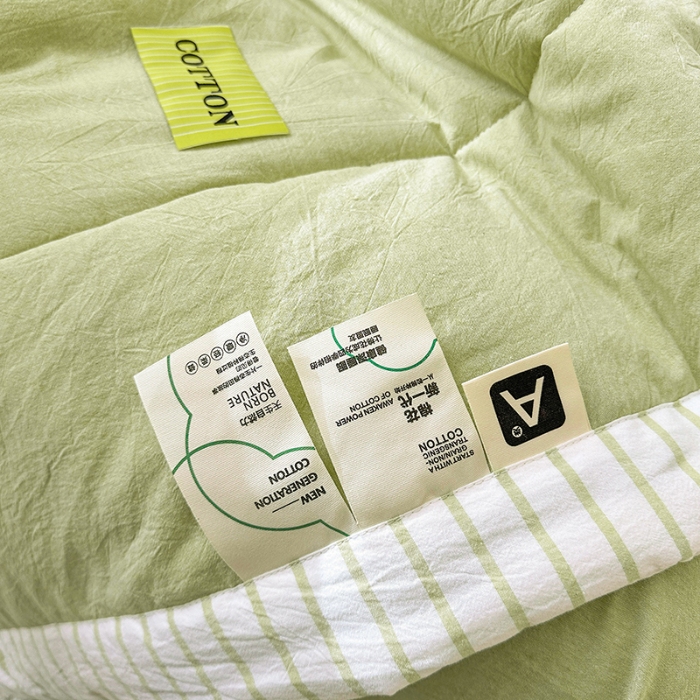 91家纺网 家纺一手货源 找家纺 （总）熙宴家纺 2025新款全棉色织水洗棉棉花夏被四件套