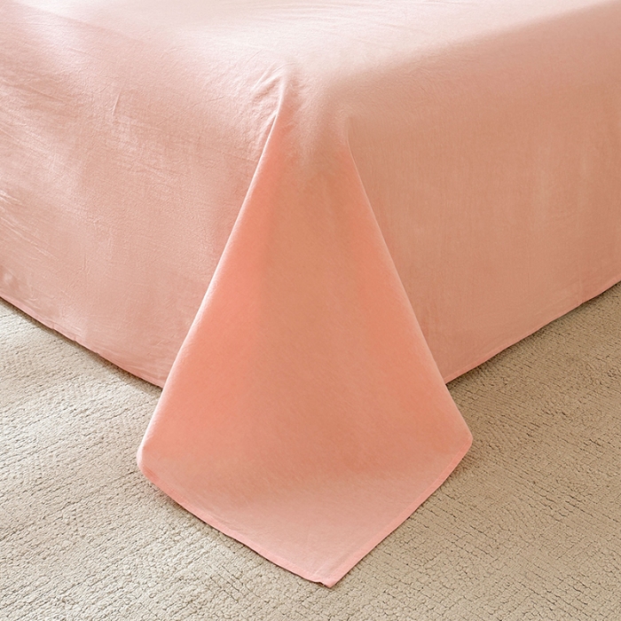 91家纺网 家纺一手货源 找家纺 熙宴家纺 2025新款全棉色织水洗棉棉花夏被四件套 果粉条