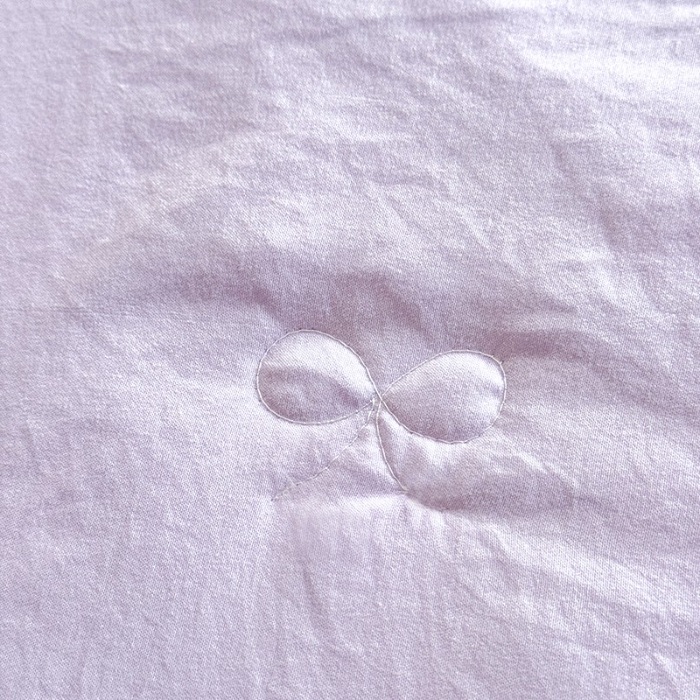 91家纺网 家纺一手货源 找家纺 苏米娜家纺2025春夏新品韩版甜美公主风超柔水洗棉床盖四件套刺绣针织棉双层纱纯棉棉麻全棉少女心夹棉床裙款夏被款床盖四件套 幻蝶-梦幻紫