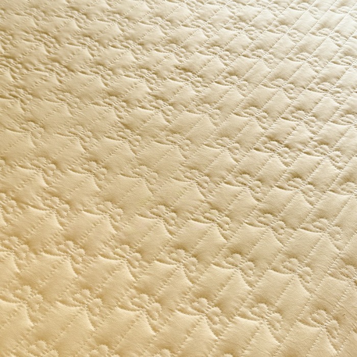 91家纺网 家纺一手货源 找家纺 苏米娜家纺2025春夏新品韩版甜美公主风超柔水洗棉床盖四件套刺绣针织棉双层纱纯棉棉麻全棉少女心夹棉床裙款夏被款床盖四件套 幻蝶-嫩黄