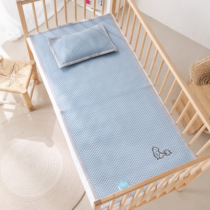 91家纺网 家纺一手货源 找家纺 （总）丹兰 2025新款可定做婴童凉席凉豆豆冰丝席竹席儿童藤席幼儿园午睡席子