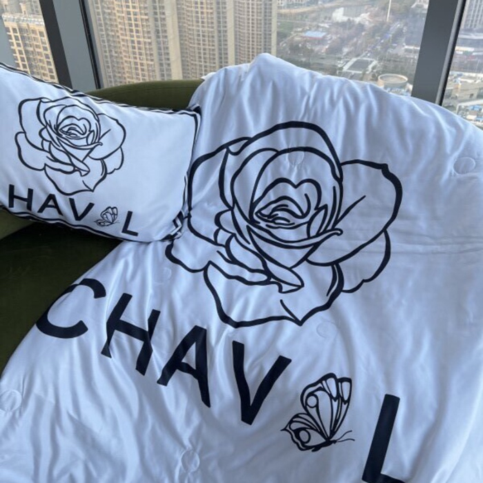 91家纺网 家纺一手货源 找家纺 （总）棉生活 2025新款大版水洗真丝数码夏被四件套