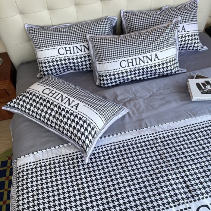 91家纺网 家纺一手货源 找家纺 棉生活 2025新款大版水洗真丝数码夏被四件套 伯尔