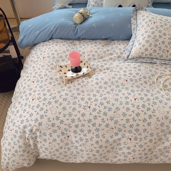 91家纺网 家纺一手货源 找家纺 （总）莱豫家纺 2024新款纯棉四件套13070第四波