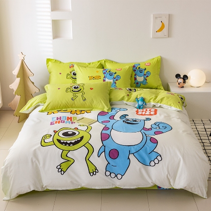 （总）典曼家纺 2025新款迪士尼大版印花卡通四件套