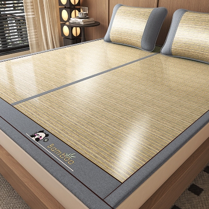 91家纺网 家纺一手货源 找家纺 （总）品乐家纺2025新款双面竹席夏季席子