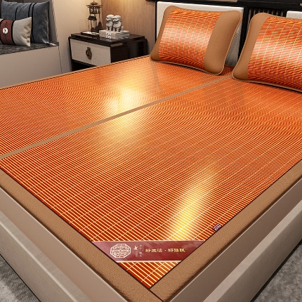 91家纺网 家纺一手货源 找家纺 （总）品乐家纺2025新款双面竹席夏季席子