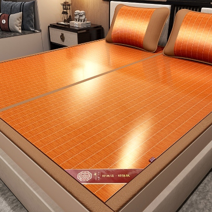 91家纺网 家纺一手货源 找家纺 （总）品乐家纺2025新款双面竹席夏季席子