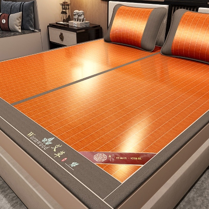 91家纺网 家纺一手货源 找家纺 （总）品乐家纺2025新款双面竹席夏季席子