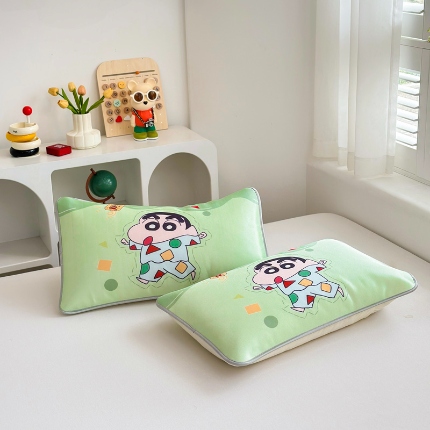 91家纺网 家纺一手货源 找家纺 （总）ds生活馆 2025新款大版卡通冰丝枕套