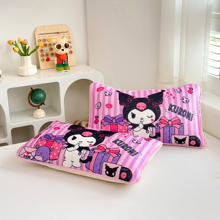 91家纺网 家纺一手货源 找家纺 （总）ds生活馆 2025新款大版卡通冰丝枕套