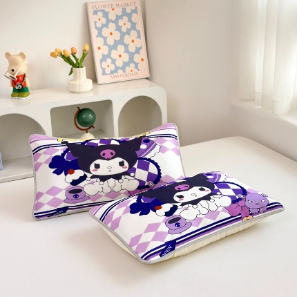 91家纺网 家纺一手货源 找家纺 （总）ds生活馆 2025新款大版卡通冰丝枕套