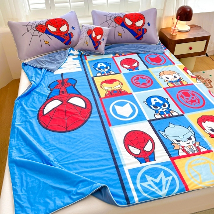 91家纺网 家纺一手货源 找家纺 （总）ds生活馆 2025新款大版卡通冰丝枕套