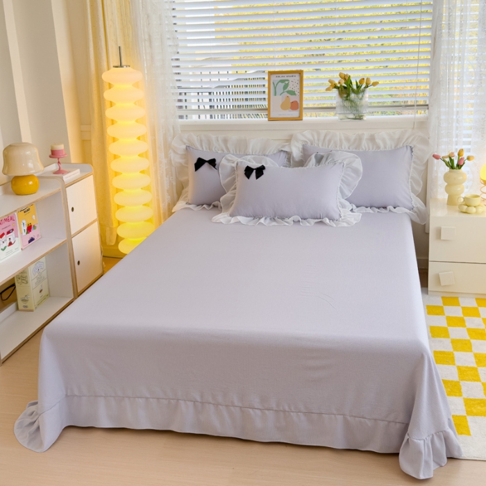 91家纺网 家纺一手货源 找家纺 （总）2025新款韩式泡泡棉四件套针织棉四件套水洗真丝纯棉全棉四件套