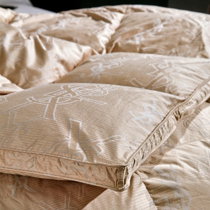 91家纺网 家纺一手货源 找家纺 （总）御眠纺羽绒被壳2025新款高精密全棉提花单层高端立体羽绒被壳大牌提花羽绒被壳95白鹅绒被