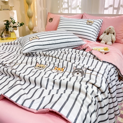 91家纺网 家纺一手货源 找家纺 （总）经年 2025新款水洗真丝夏被好伙伴系列