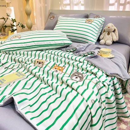 91家纺网 家纺一手货源 找家纺 （总）经年 2025新款水洗真丝夏被好伙伴系列