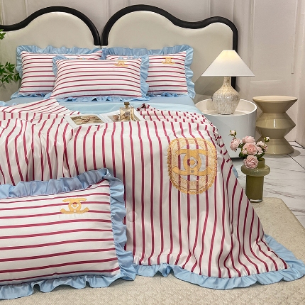 91家纺网 家纺一手货源 找家纺 （总）经年 2025新款水洗真丝韩版夏被浅夏系列